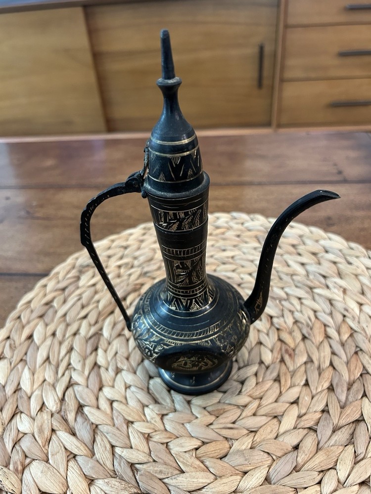 Small Solid Brass Pot Pitcher Made in India