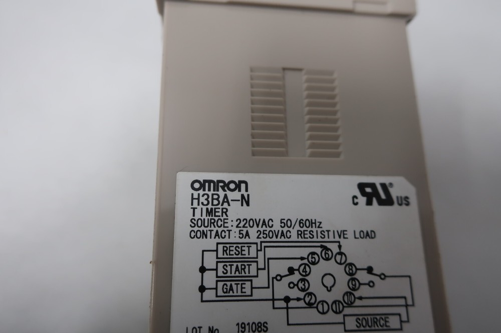 Omron H3BA Timer 0-1.2min 220v-ac