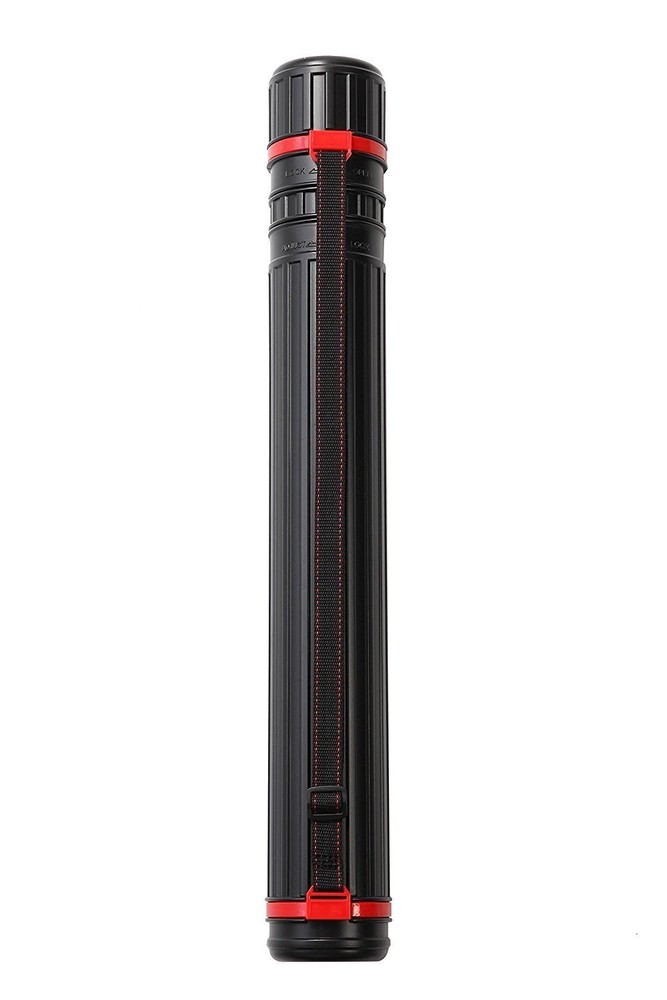 Telescoping ART Tube Documents Blueprints Artwork Hard Plastic Expandable Carry