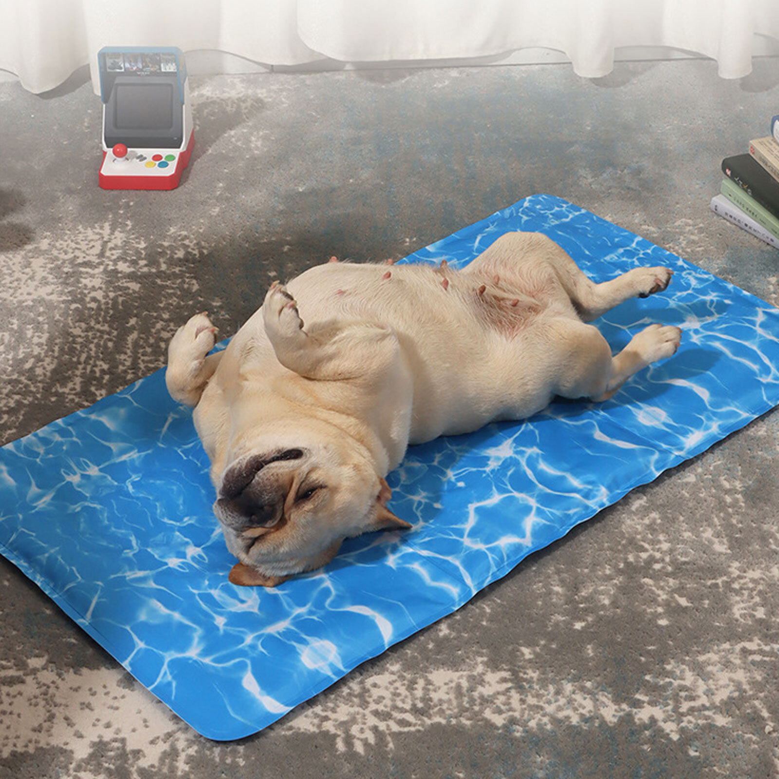 Pet Cooling Gel Mat Self Cooling Cushion Pad Summer Hot Weather Sleeping Bed Dog