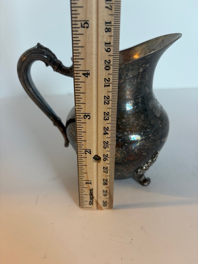 Rogers Eagle Star Model Vintage Silver-Plated Water Pitcher