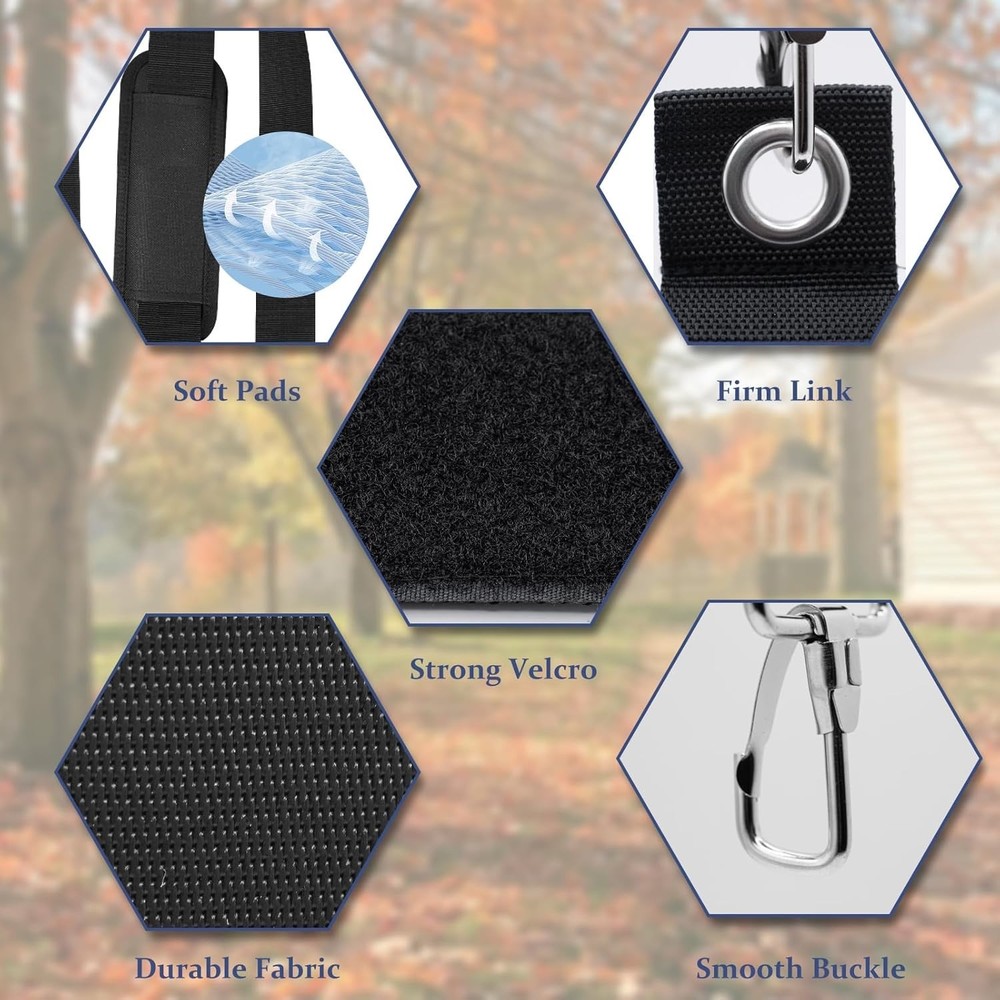 Universal Adjustable Leaf Blower Straps with Anti - Slip Padding, Shoulder Strap