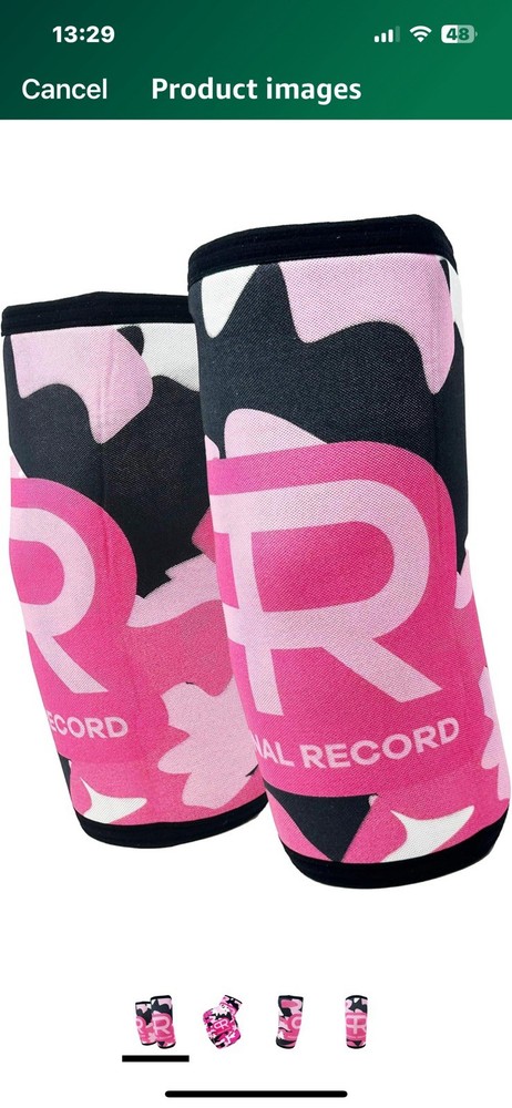 Personal Record Elbow Sleeve for Weightlifting Medium