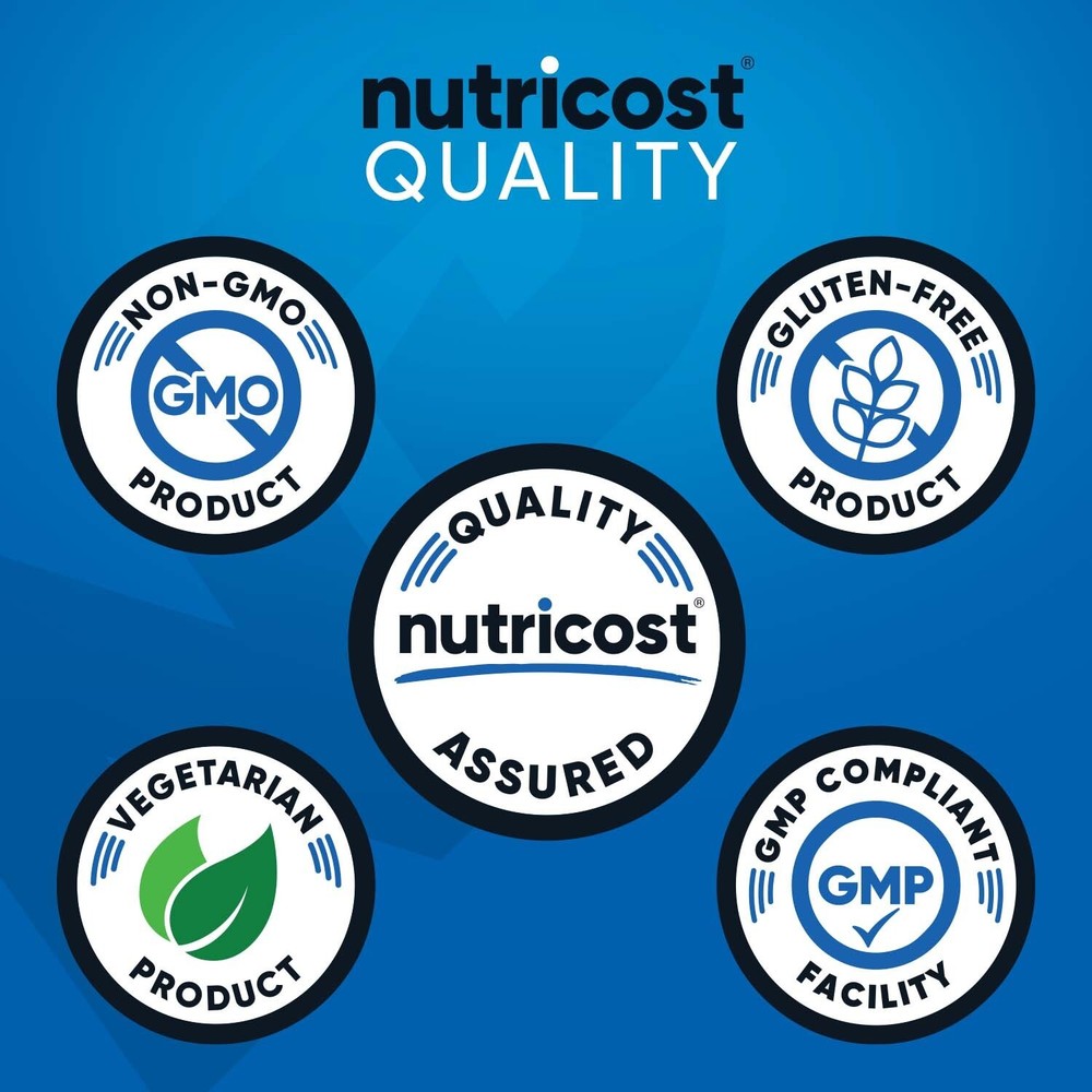 Nutricost BCAA 2:1:1 Powder (Raspberry Lemonade) 30 Servings - 6G Per Serving