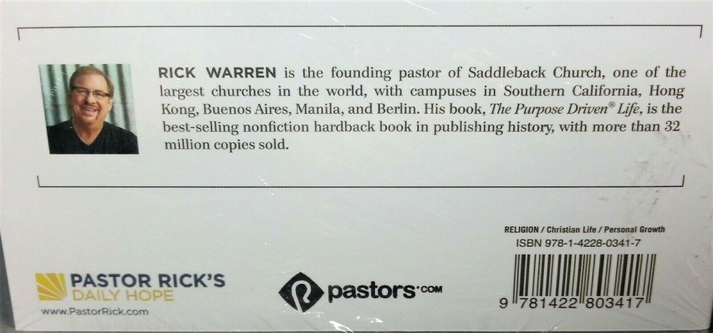 Rick Warren Awesome Building Great Relationships DVD Small Group 4 Session Study