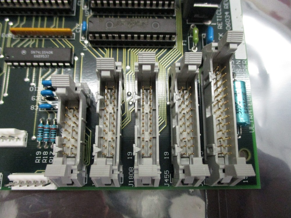 Ultratech Stepper 03-15-06034 Dual Stack Reticle Library Board PCB Used Working