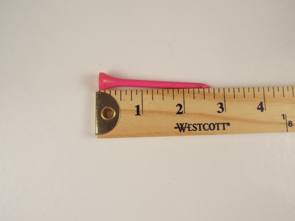 100 Golf Tees Size 2.75 Inch Multi-Colors
