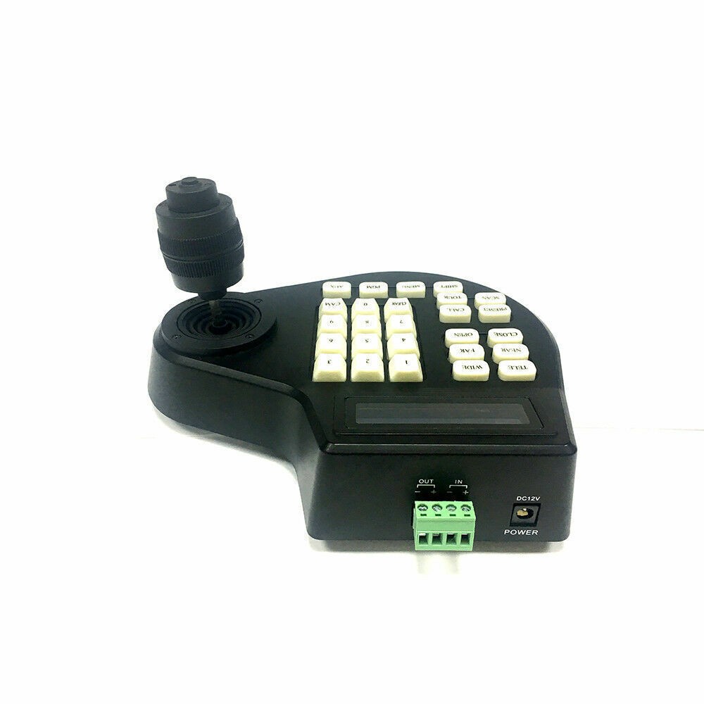 4 Axis Dimension joystick cctv keyboard controller for ptz Speed Dome Camera