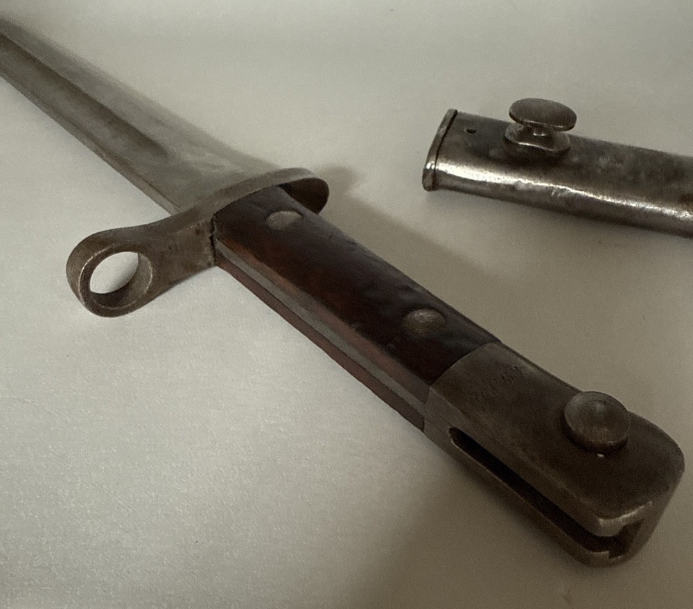 bayonet and scabbard
