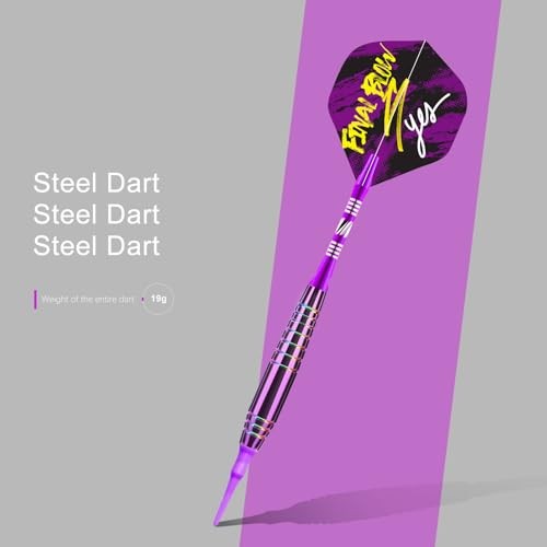 Soft Tip Darts Sets - Soft Tip Darts for Electronic Dartboard Plastic purple