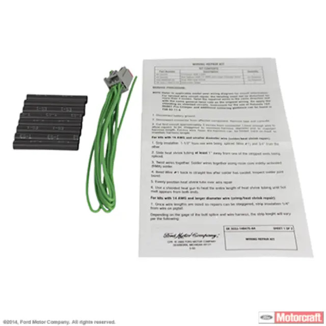 Genuine Motorcraft Power Mirror Switch Connector WPT-998
