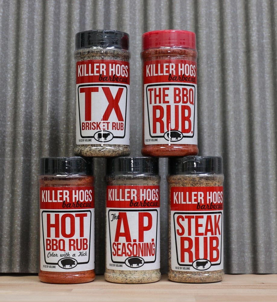 Killer Hogs "Malcom Reeds" COMBO PACKAGE -5  11oz. Shakers