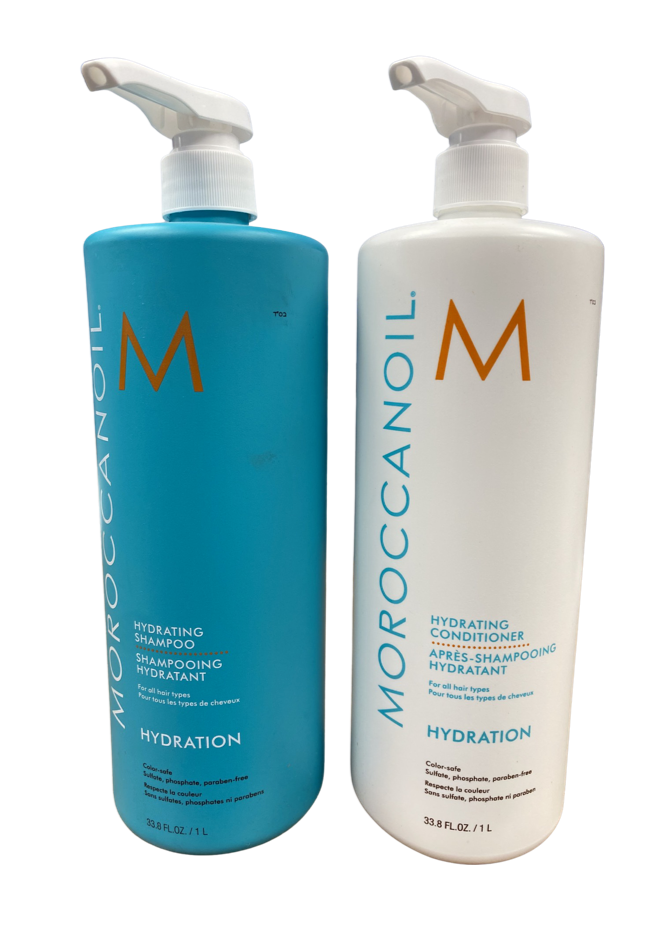 Moroccanoil HYDRATING Shampoo & Conditioner Duo Set 33.8 oz / 1 liter each