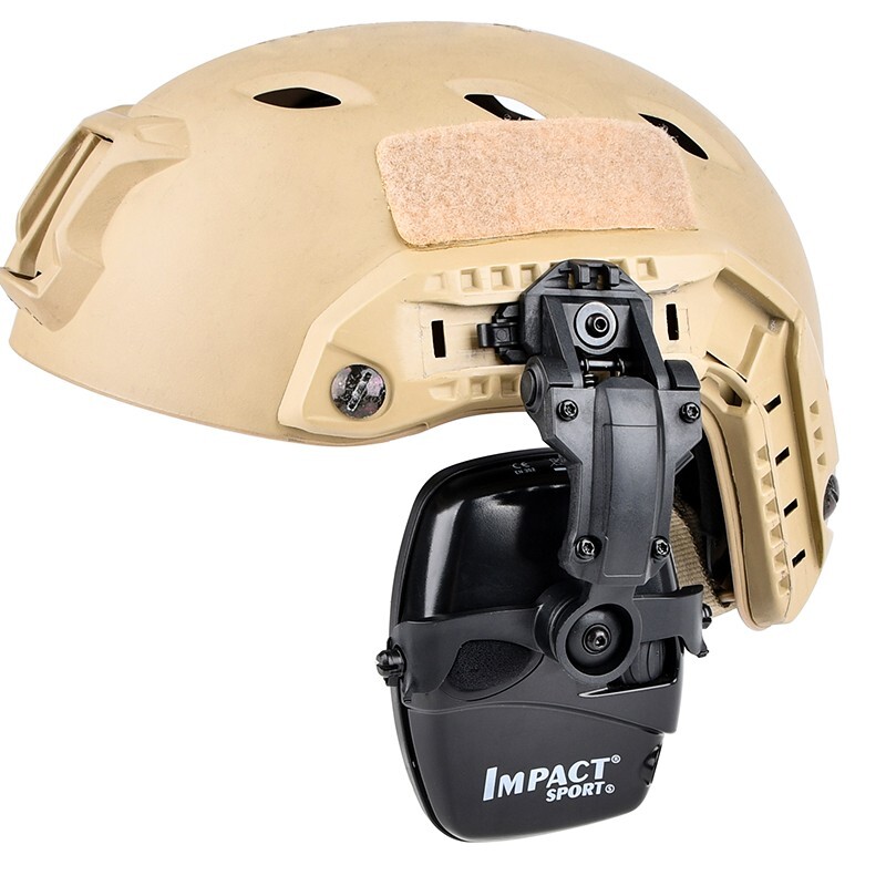 Tactical 360°Rotation Helmet Mount Adapter Headset Bracket FAST Wendy Helmets