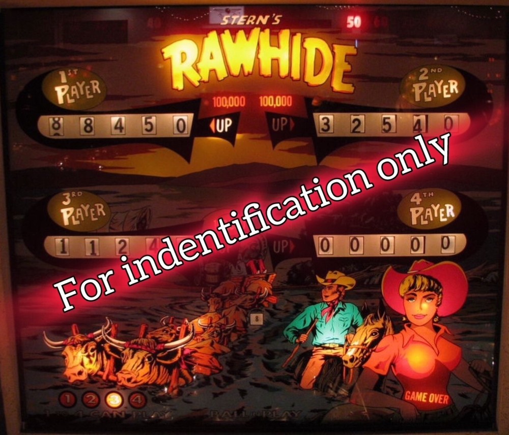 Stern / Chicago Coin Rawhide Pinball Machine Rubber Ring Kit