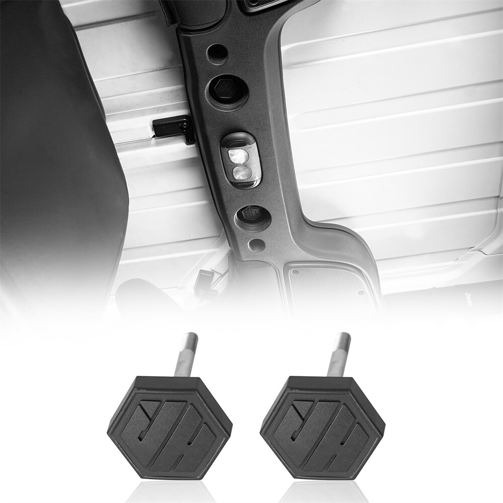 Hard Top Panel Mounting Screw Fastener Knob For 2007-2018 Jeep Wrangler JK 2/4Dr