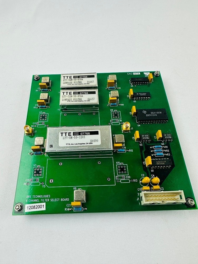 DRS Technologies LSC-3 EAG009 6-Channel Filter Select Board