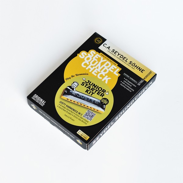 Seydel Junior Starter Kit Learn Harmonica! Includes Harmonica & Instructions