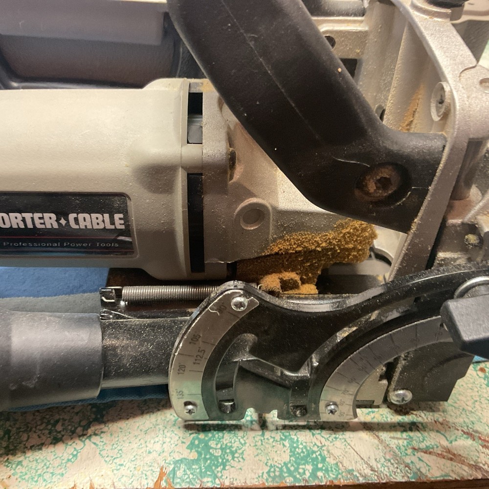 PORTER-CABLE 557 Biscuit/Plate Joiner w/Case Great Condition
