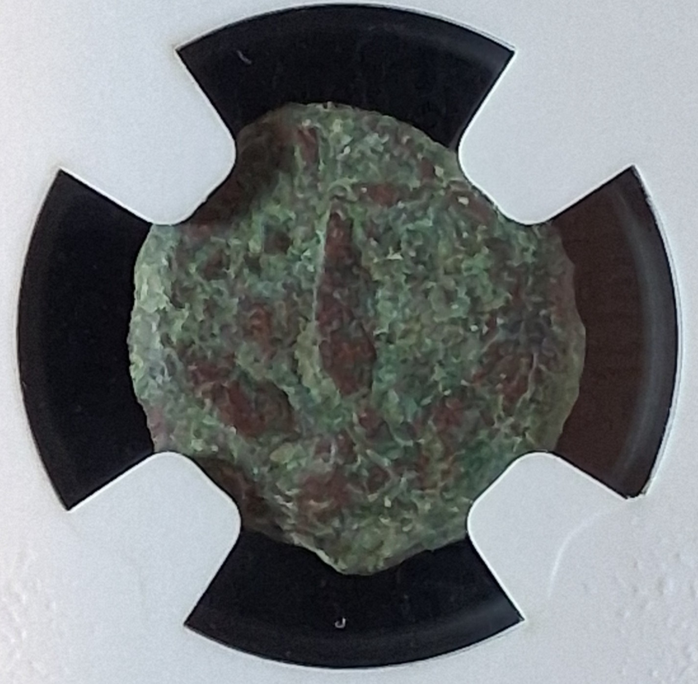 Widows Mite NGC Certified Judean Prutah 103-76 BC Alexander Jannaeus