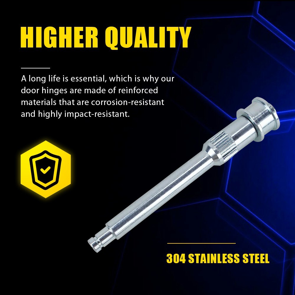 Stainless Door Hinge Roller Pin Repair Kit 9020654-02 For Chevy S10 1982-2004