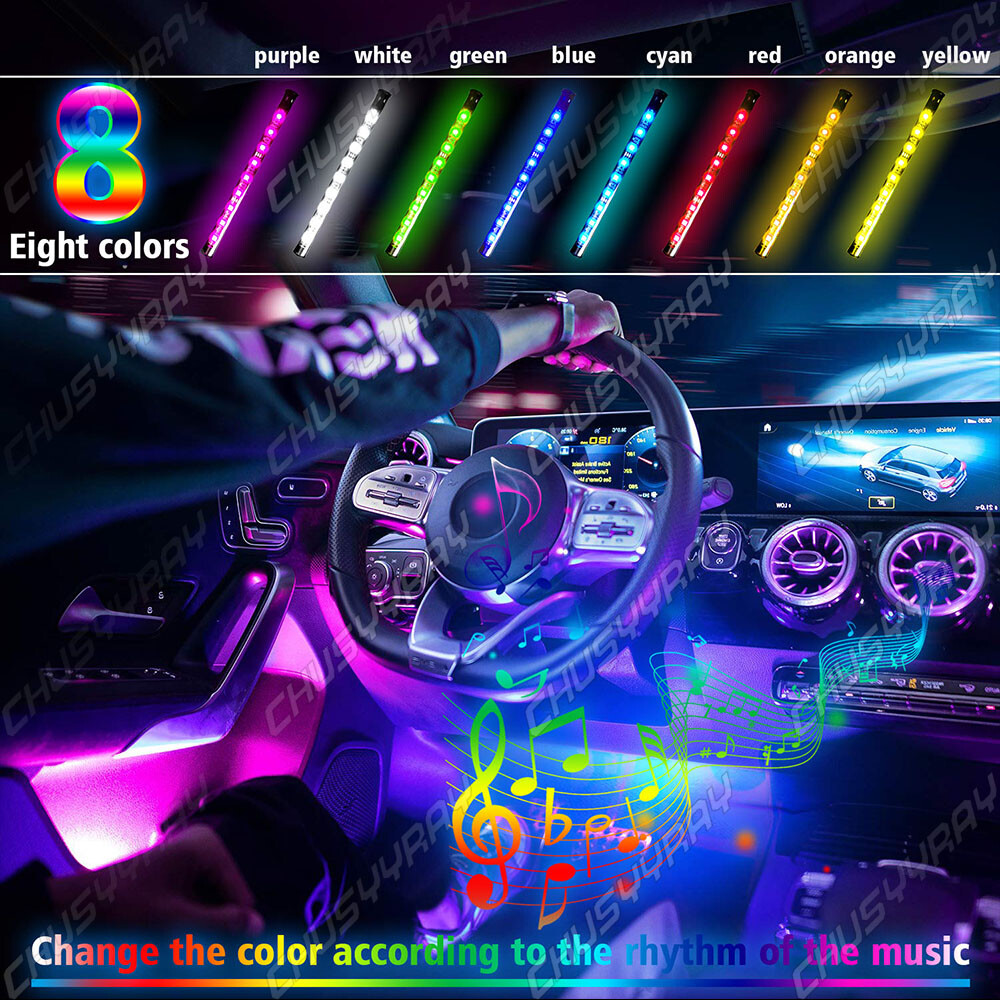 TV Computer Backlight 5V USB LED strip Light 5050 RGB Background Lighting 4pcs