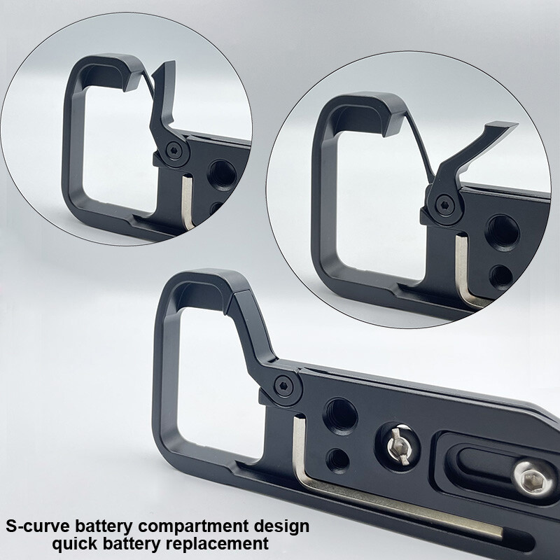L Bracket For Sony A6700 Camera Extension Quick Release Plate Hand Grip