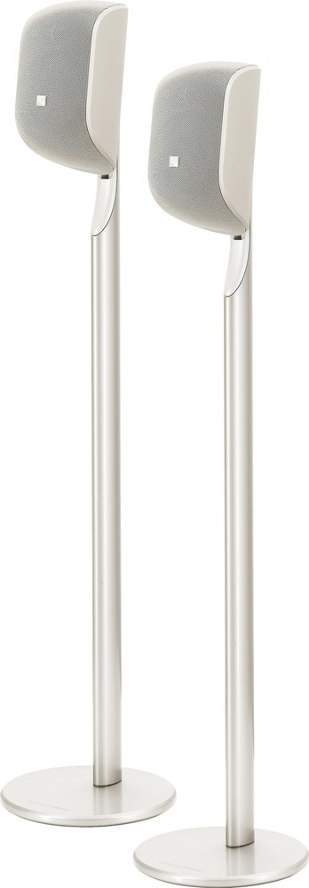 B&W M-1 speaker stands matte white