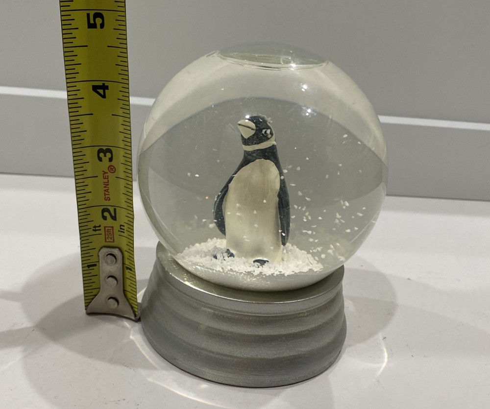 VINTAGE MODERN THOMAS O’BRIEN PENGUIN SNOW GLOBE