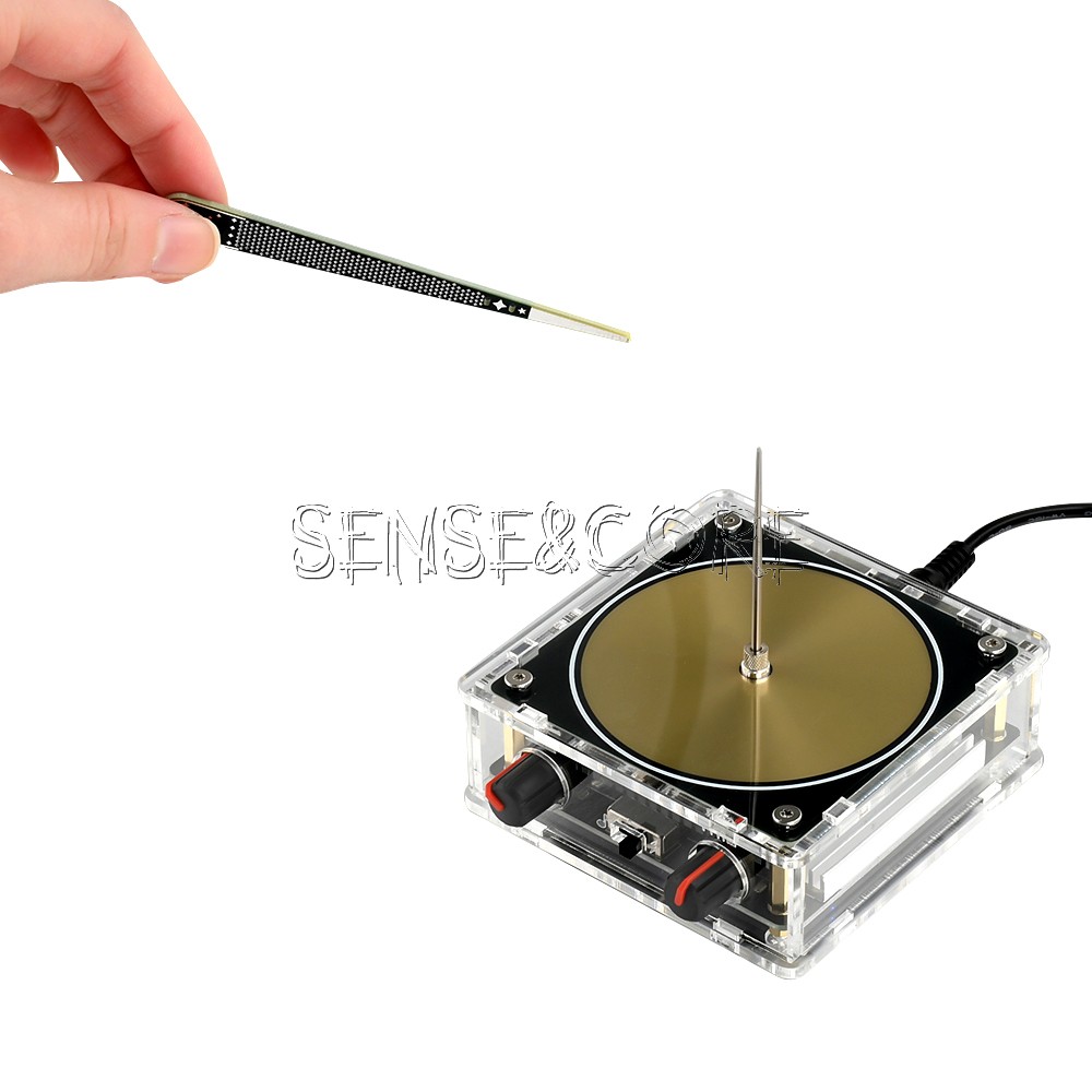 Bluetooth Music Tesla Coil Plasma Loudspeaker Touchable Artificial Lightning DIY