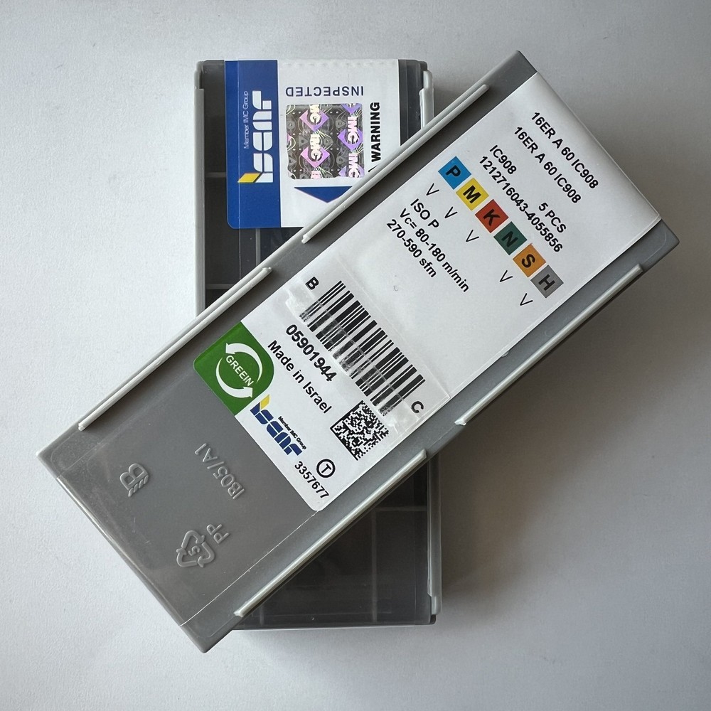 ISCAR / 16ERA60 IC908 / 10 Pcs