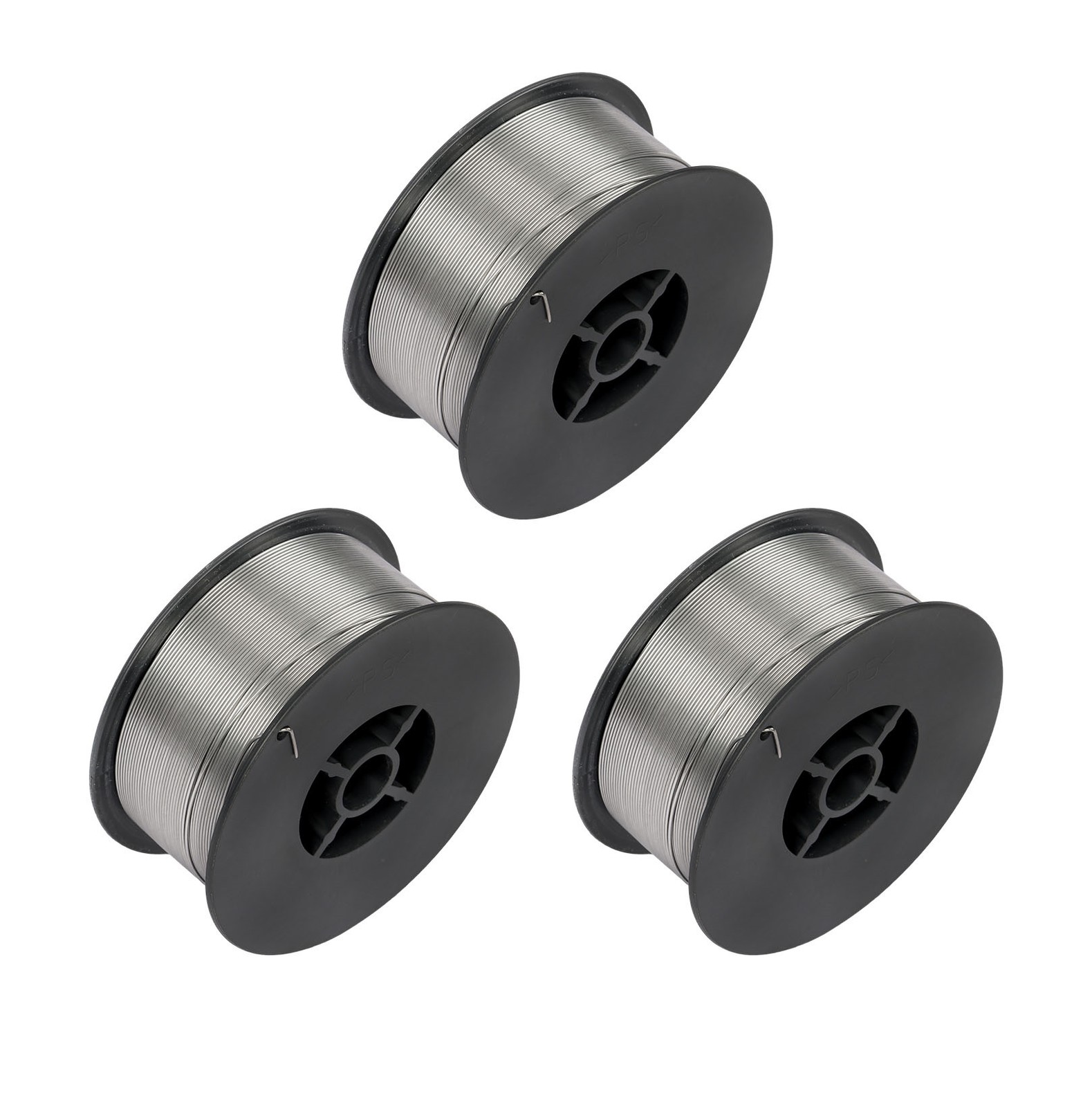 (3 x 2-Lb Spools)E71T-GS .035" Flux Core Welding Wire - Gasless Mild Steel MIG