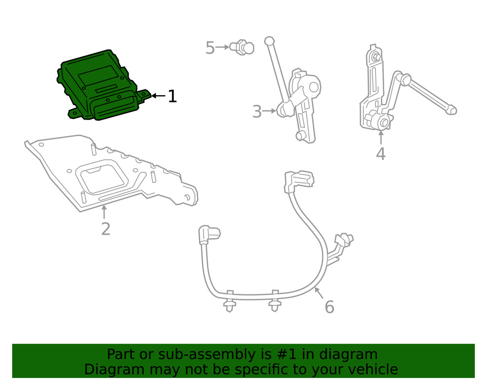 Genuine GM Module Nut 85092771