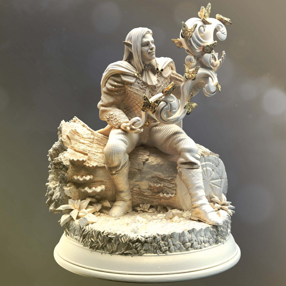 Tharador Divine Sorcerer Wizard Miniature | D&D DnD |