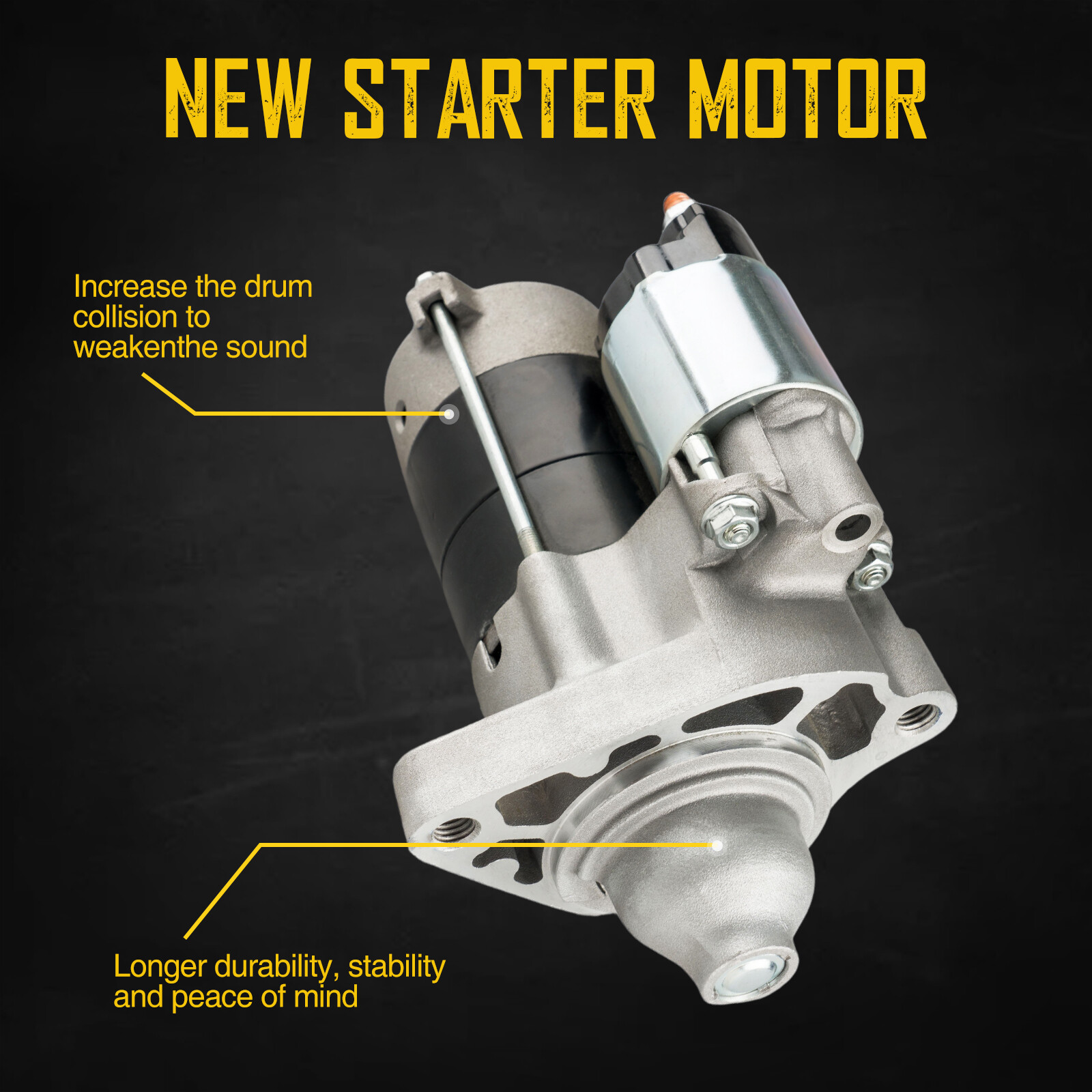 Starter for Dodge Ram 1500 2006 2007 2008 2009 2010 Ram Dakota 2011 3.7L 4.7L