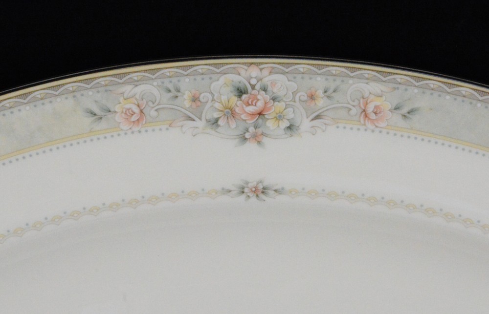 Noritake Newcastle Small Platter (12" by 9") New Barcode Attached