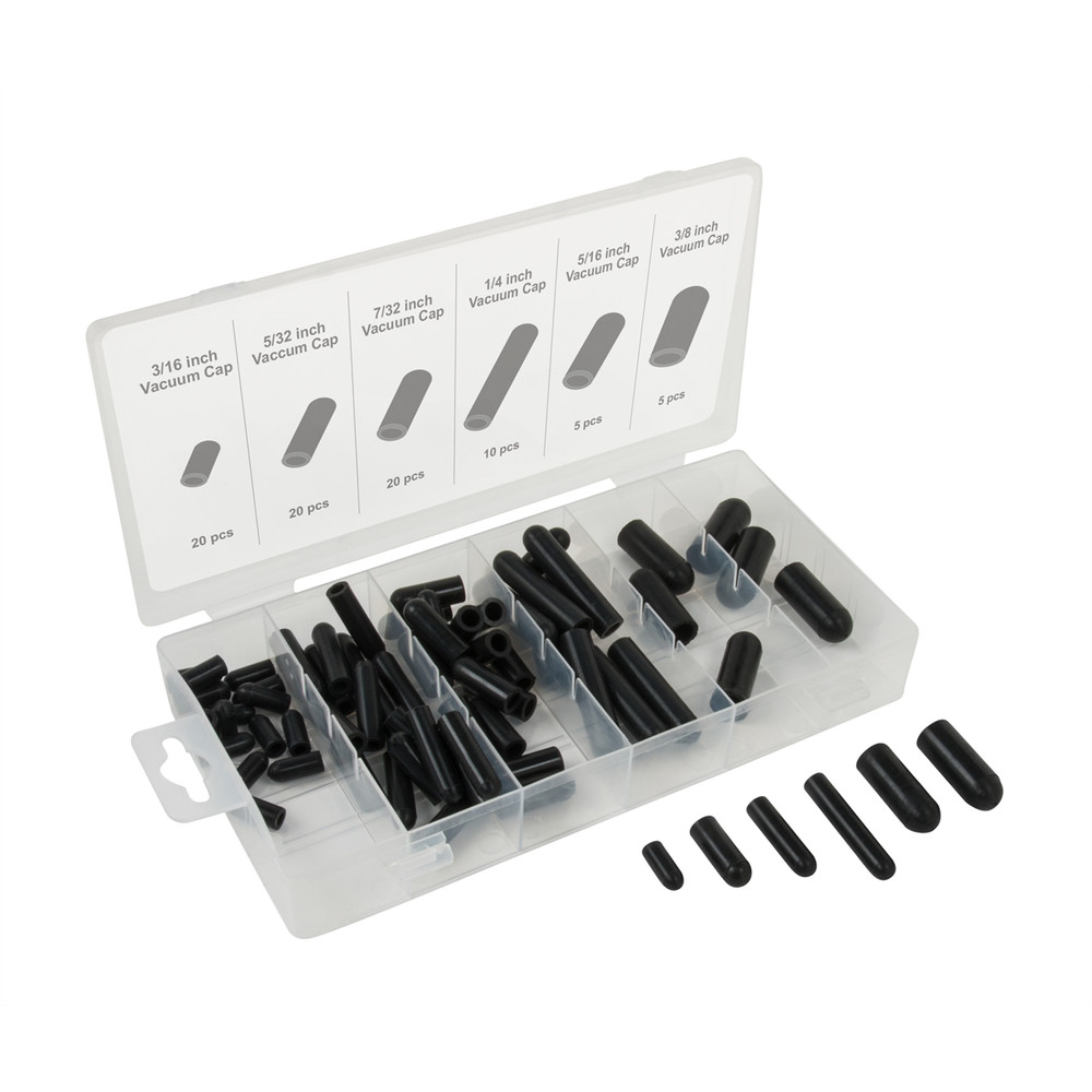 TITAN 80-PC SILICONE RUBBER VACUUM CAP ASSEMBLY
