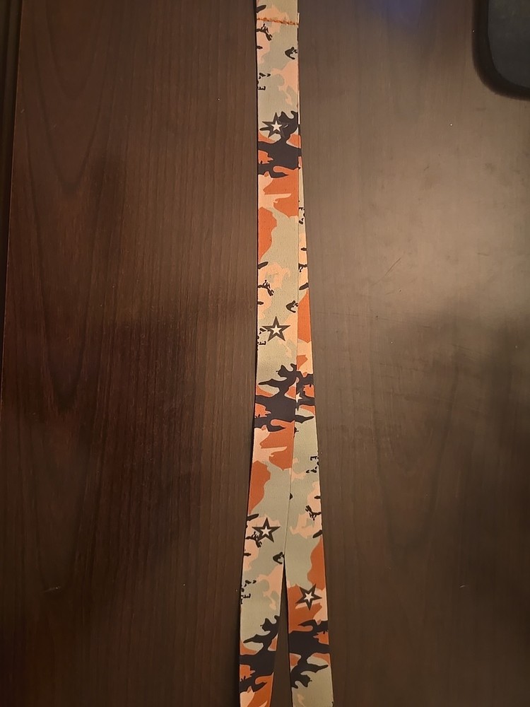 Support Our Troops Camo Lanyard