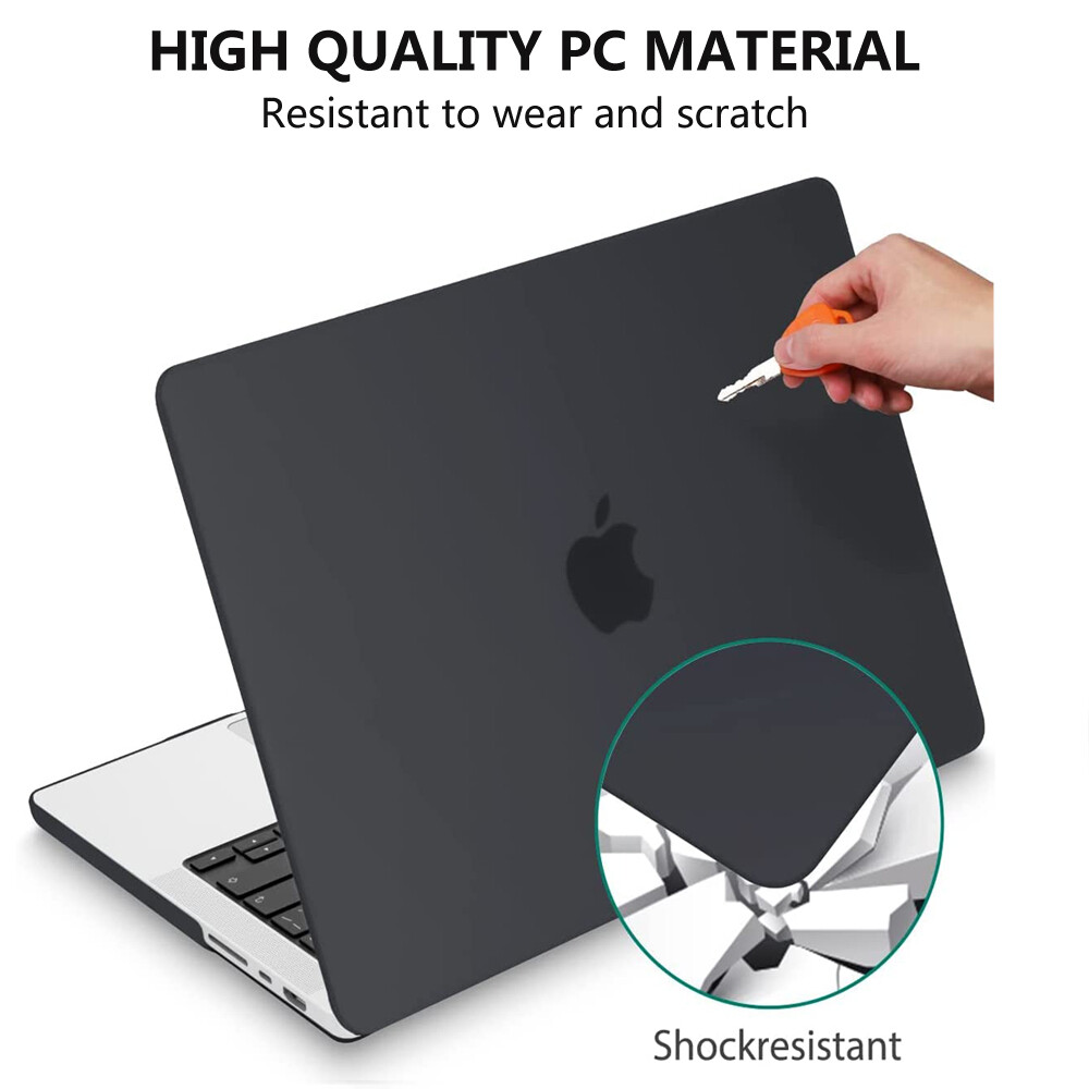 For 2021 Macbook Pro 14 inch Hard Case Shell & Keyboard & Screen Protector A2442