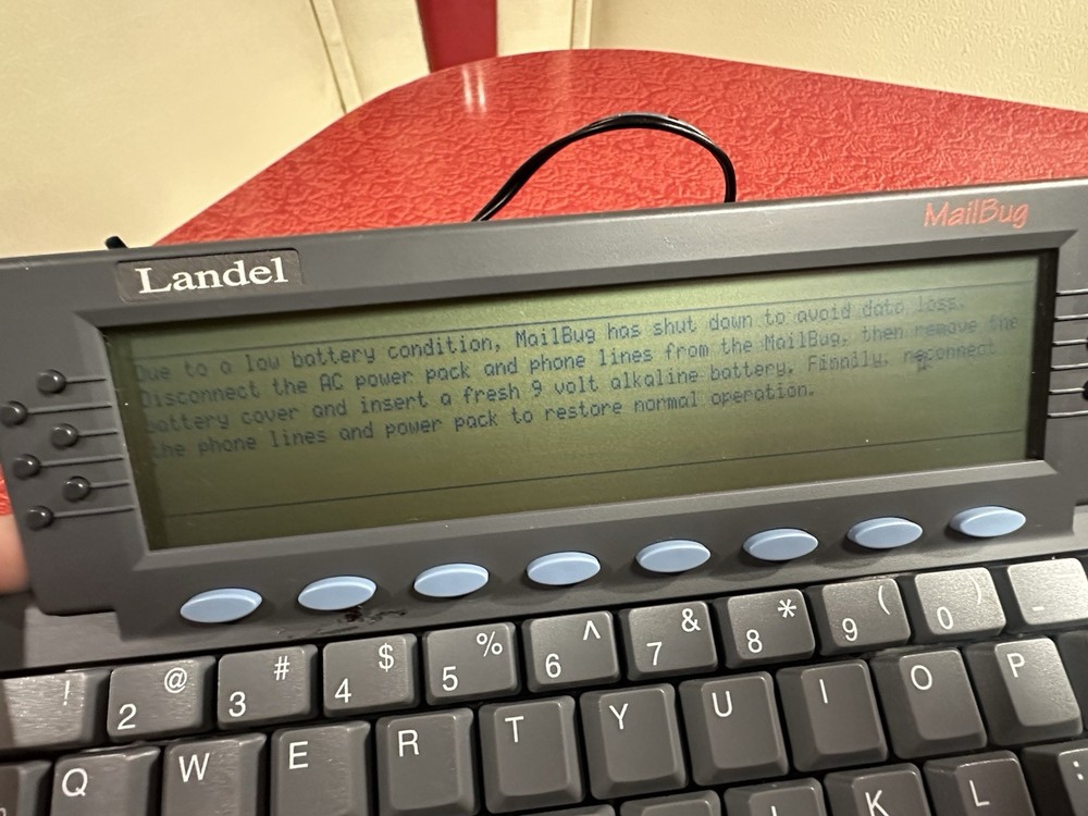 VTG Landel Telecom MailBug LT300 Send Receive Email Without Cellphone/Computer