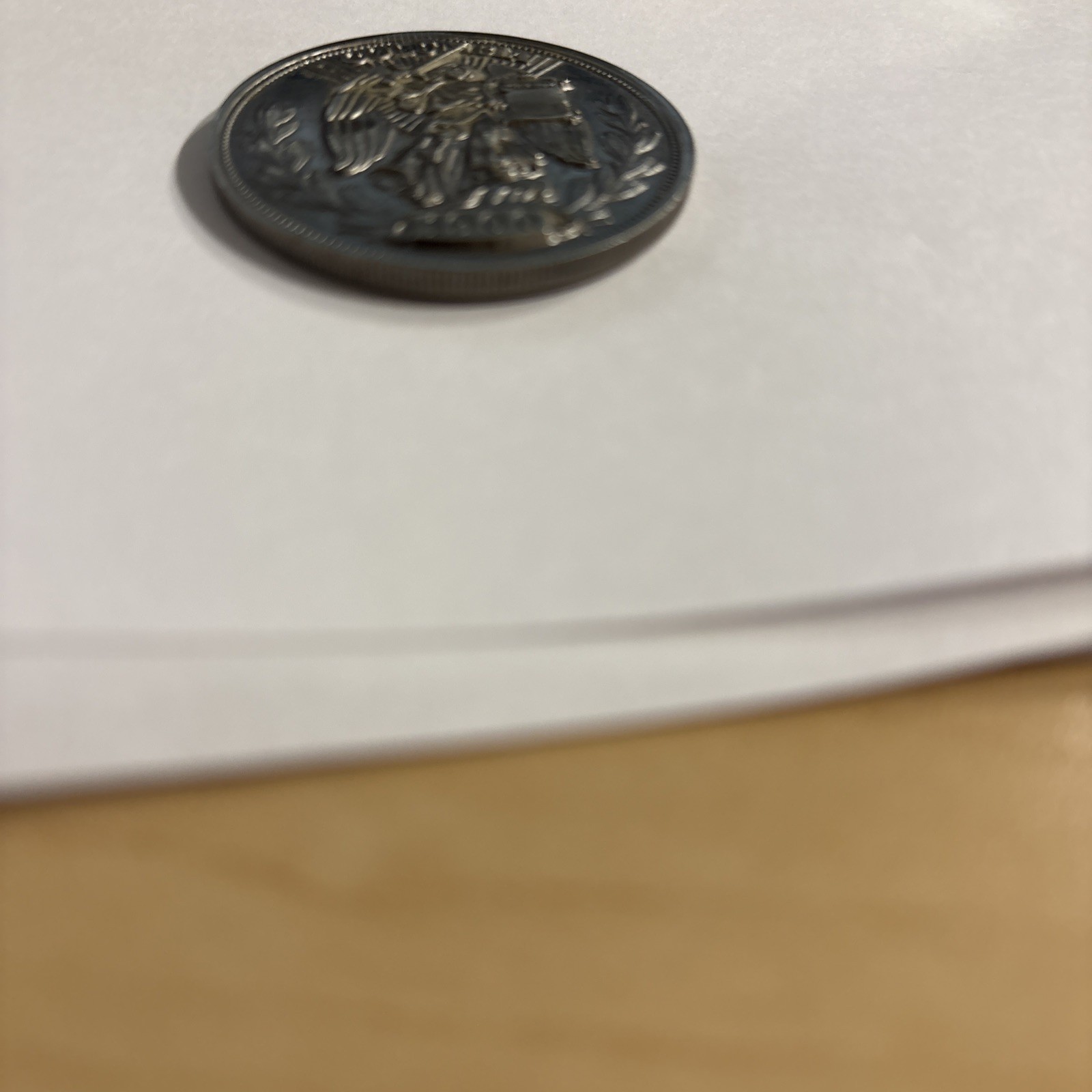 BioShock Infinite Columbia 1.5" Silver Eagle Collectible Coin