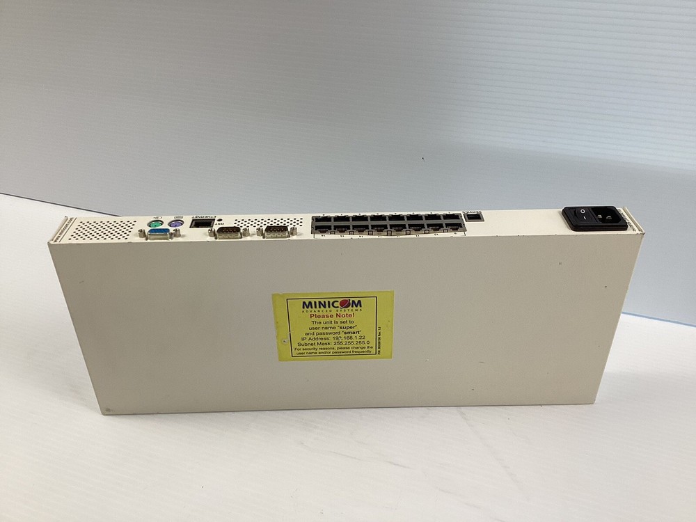 SWITCH MINICOM CAT5 SMART SWITCH IP