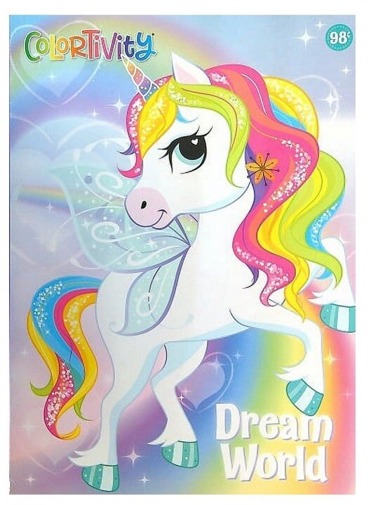 Colortivity Dream World Coloring Book