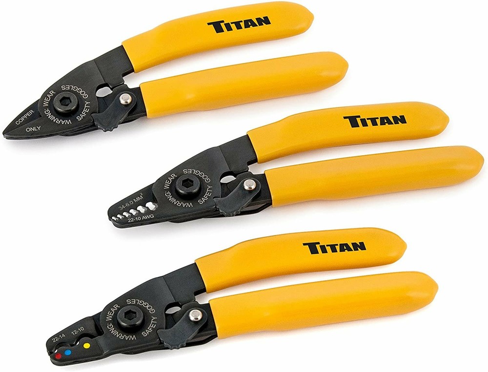 Titan TIT11476 Electrical Tool Set (3 Piece Mini)