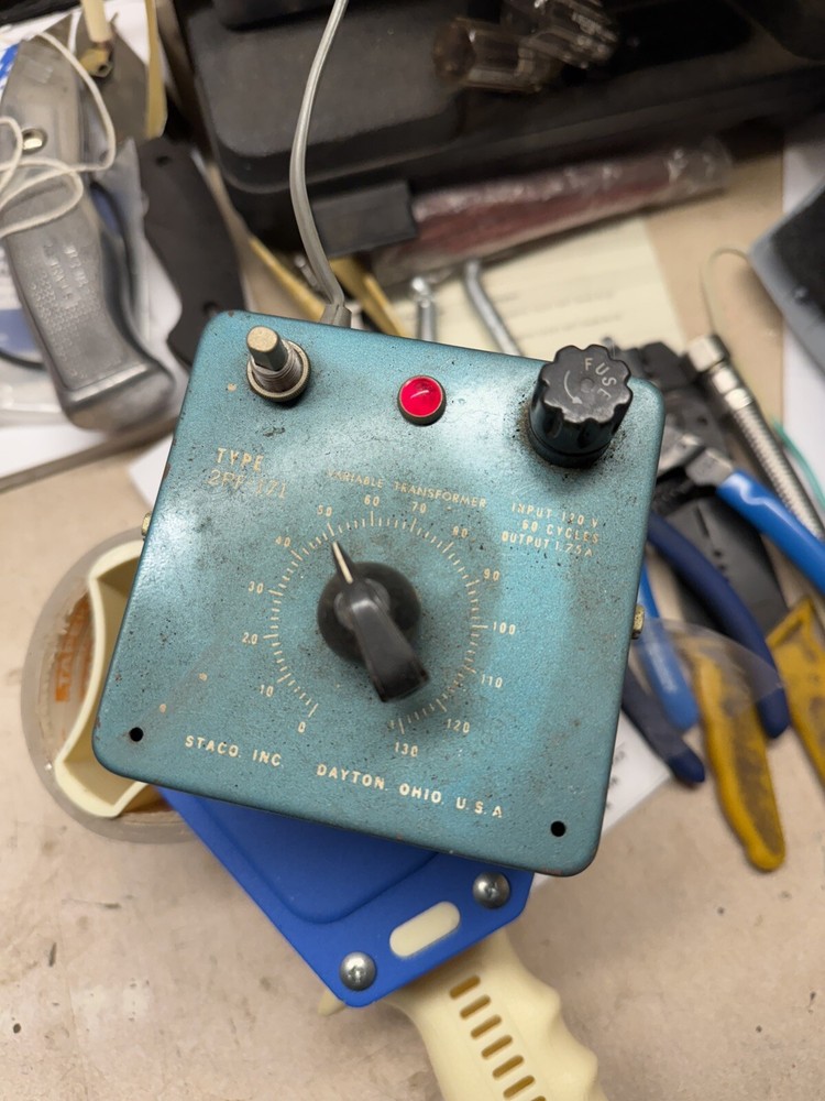Staco 2pf-171 Variable Transformer