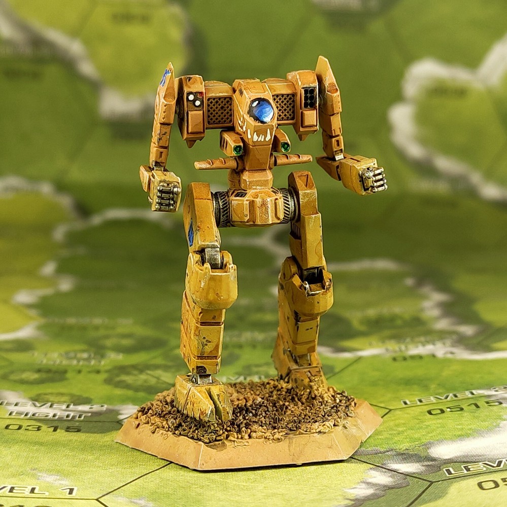 STEALL Mech Miniature Compatible with Battletech