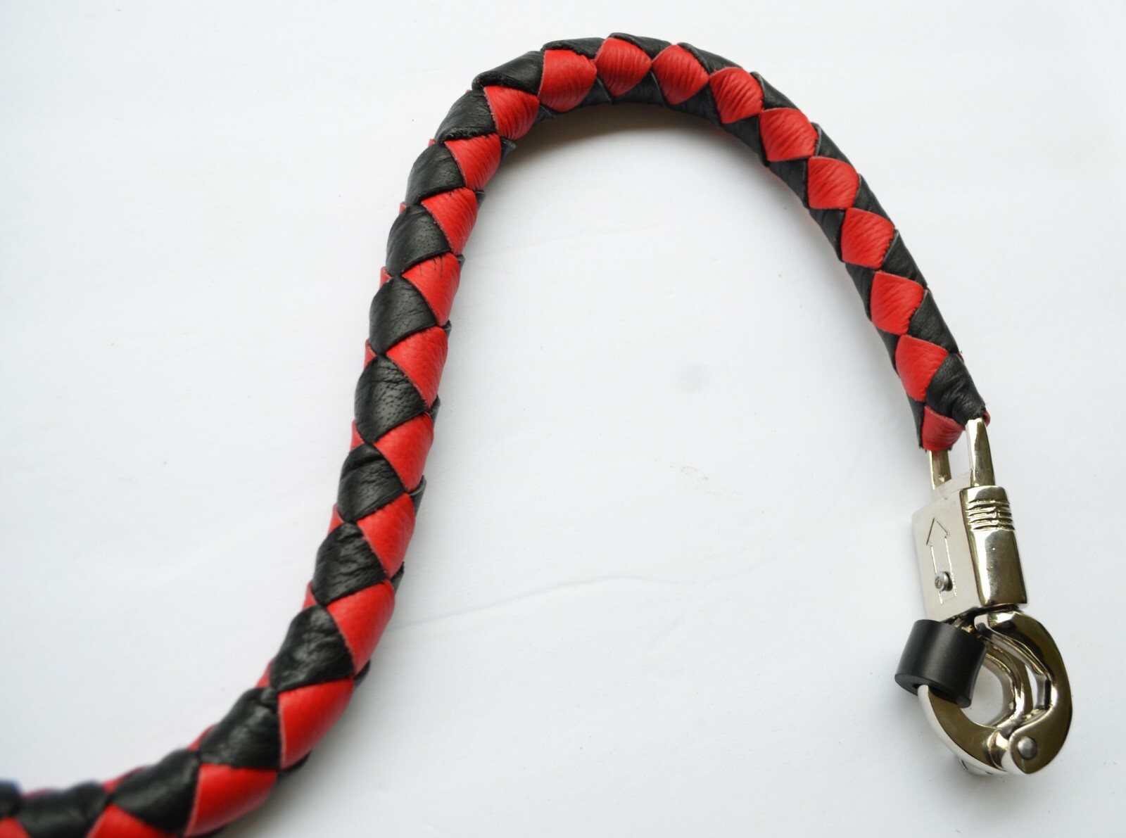 Motorcycle Get Back Whip GENUINE leather with tassels Getback