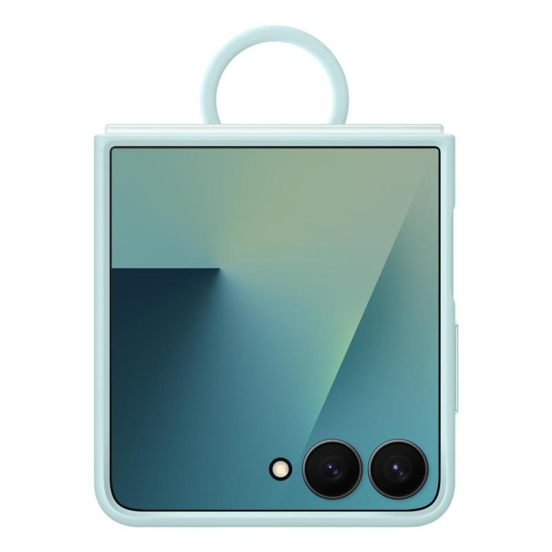 Samsung Galaxy Z Flip7 Ring Case (Silicone) Mint