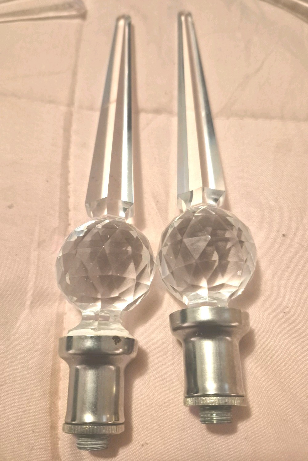 Vintage Replacement Crystals For Chandeliers Or Lamps