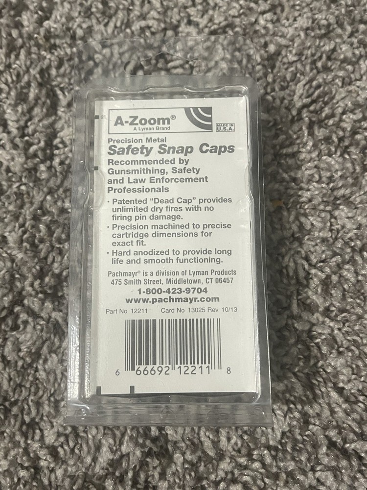 A-Zoom 12211 12 Gauge Snap-Cap - 2 Pack